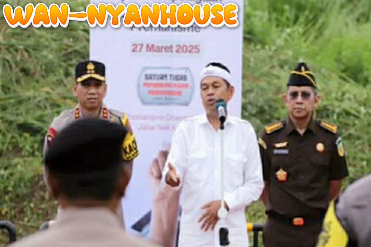 Gerah Aksi Ormas Minta THR, Gubernur Dedi Gelar Apel Satgas Anti-Premanisme di Kawasan Industri