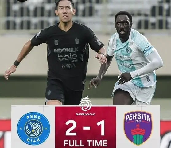 Akhiri Rentetan Kekalahan: PSBS Biak Tekuk Persita Tangerang 2-1, Amankan Tiga Poin Perdana di Kandang